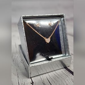 NWT Kate Spade Yours Truly Necklace and Earring set